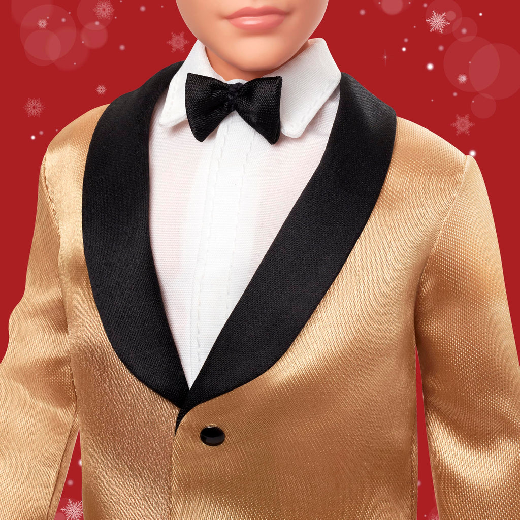 Barbie Signature 2025 Holiday Blonde Ken Collectible Doll - Debut Holiday Ken