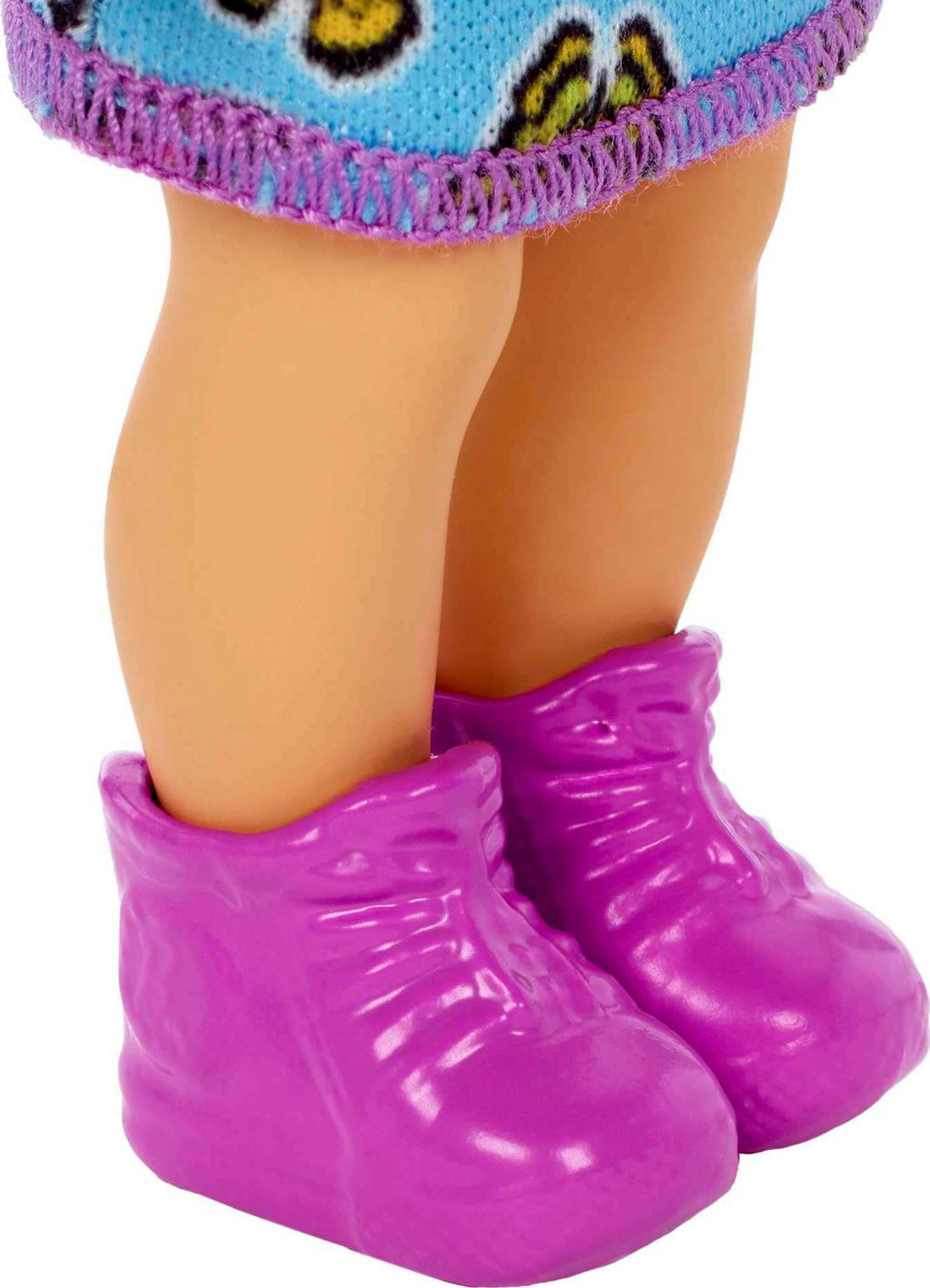 Barbie Skipper Babysitters Inc. Playset: Brunette Doll in Butterfly Dress with Potty & Bathroom Toys
