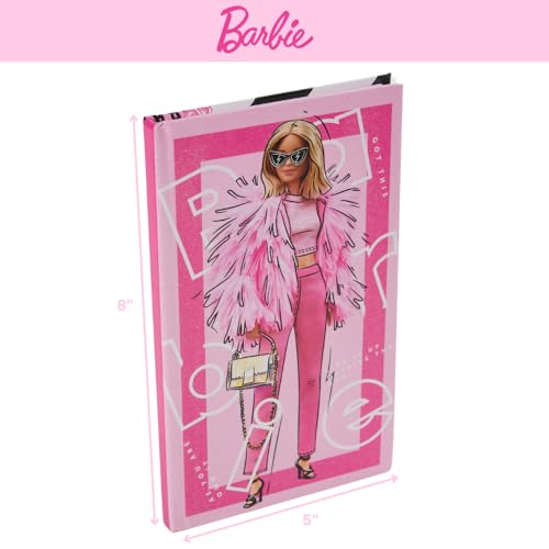 Barbie Sparkle Journal Set – 60-Page Diary with Stickers, Gems & Sequins