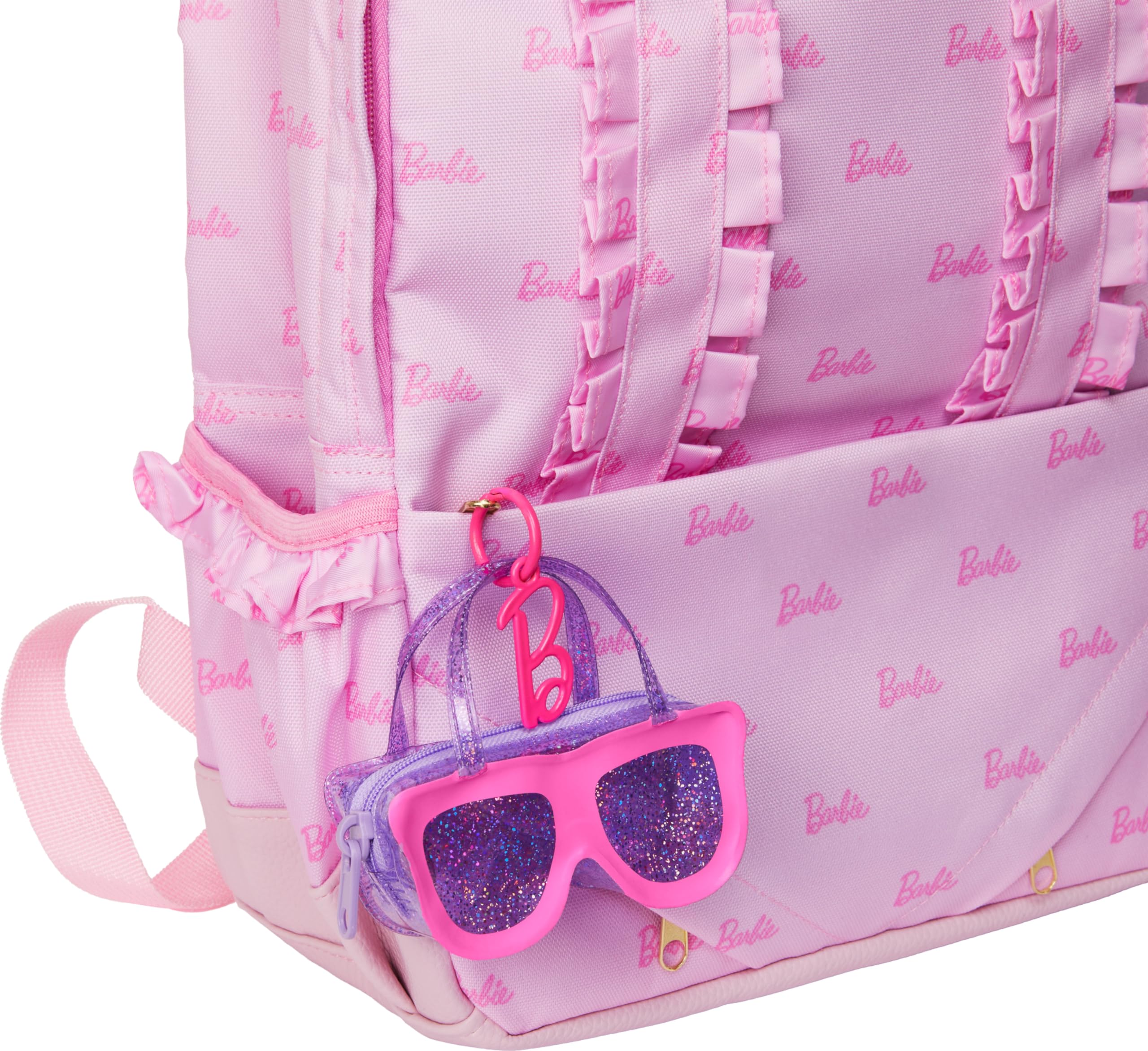 Barbie Sunglasses-Shaped Deluxe Bag: Gingham Dress & 5 Summer Accessories for Fashion Dolls