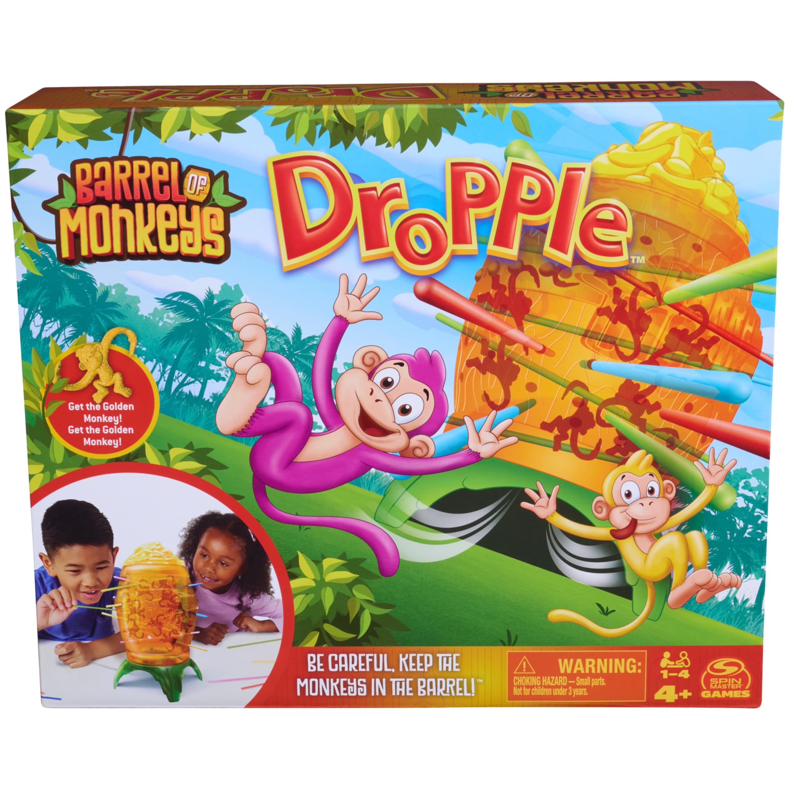 Barrel of Monkeys Dropple – A Fun Twist on Dropple and Barrel of Monkeys for Kids Ages 4+