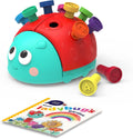 Battat Education Ladybug Peg Toy – Fine Motor Skills & Color Learning for Toddlers 18+ Months