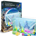 BBC Earth Crystal Aquarium: Colorful Crystal Growing Kit for Kids Ages 6+