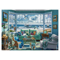 BBOLDIN 1000-Piece Beach Summer House Puzzle - Ocean Scene, 27.6x19.7 Inches