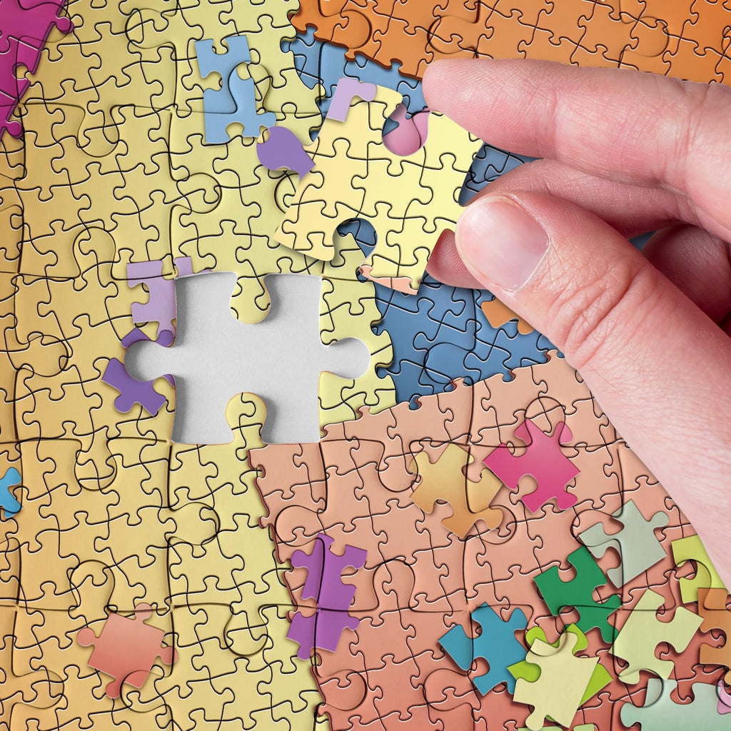BBOLDIN 1000-Piece Difficult Jigsaw Puzzle for Adults – Colorful, Eco-Friendly with Letter Backs and Missing Piece Support