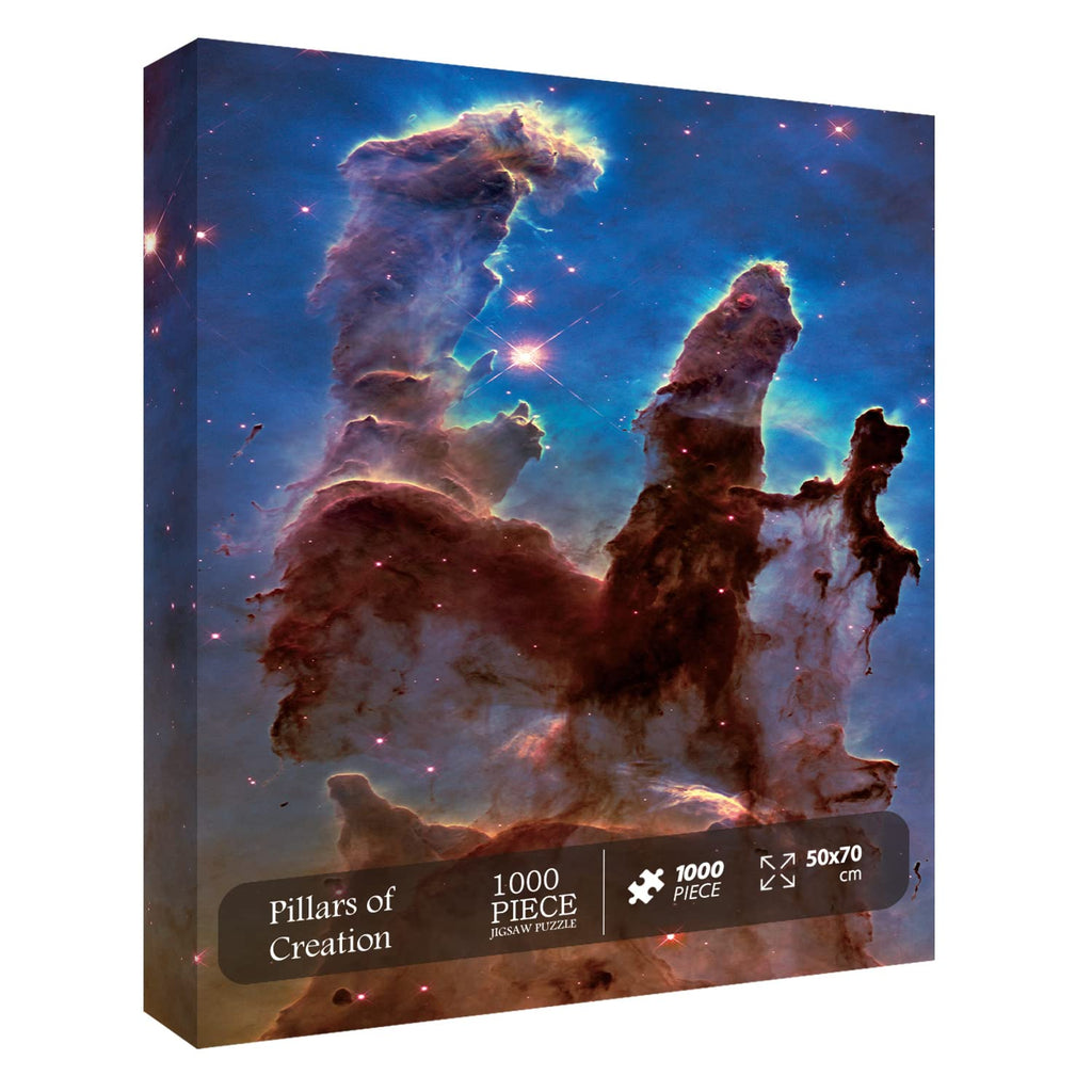BBOLDIN Space Puzzle 1000 Pieces – Hubble Pillars of Creation Jigsaw for Adults
