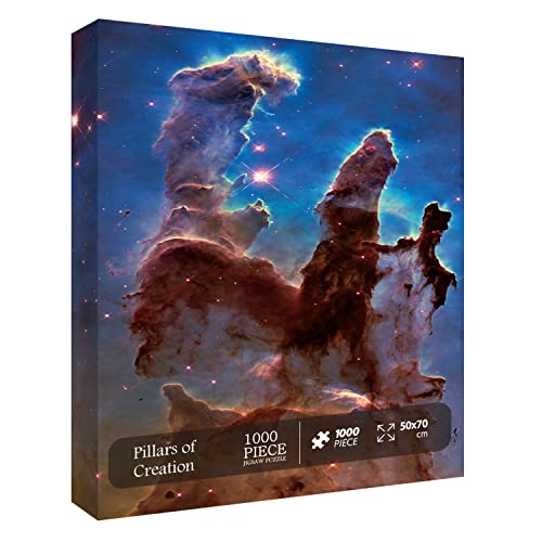 BBOLDIN Space Puzzle 1000 Pieces – Hubble Pillars of Creation Jigsaw for Adults