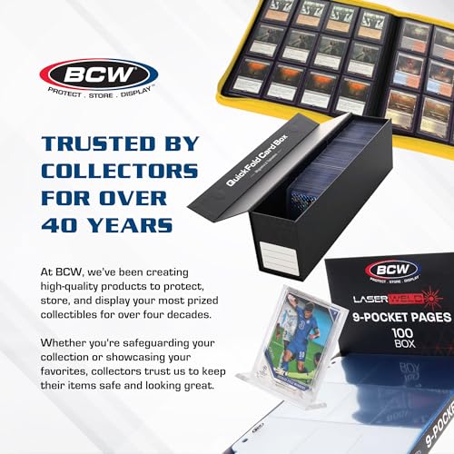 BCW Resealable Graded Card Sleeves – 200 Pack, Clear Polypropylene, Fits PSA & Beckett Slabs