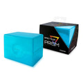 BCW Spectrum Prism Deck Case – Electric Blue, Holds 100 Double-Sleeved Cards with Secure Snap Closure