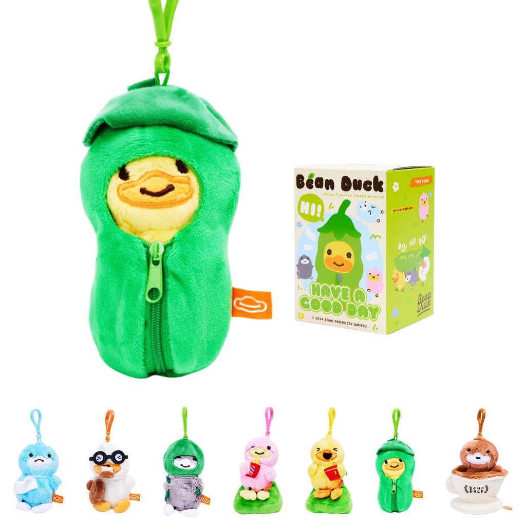 B.Duck Bean Duck Blind Box Plush Keychain – Cute Collectible Toy with Hidden Secret Edition