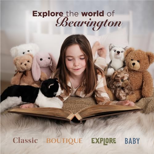 Bearington Lovie & Dovie Hedgehog Plush Set - 5.5" Soft Valentine's Day Stuffed Animals for Kids and Loved Ones