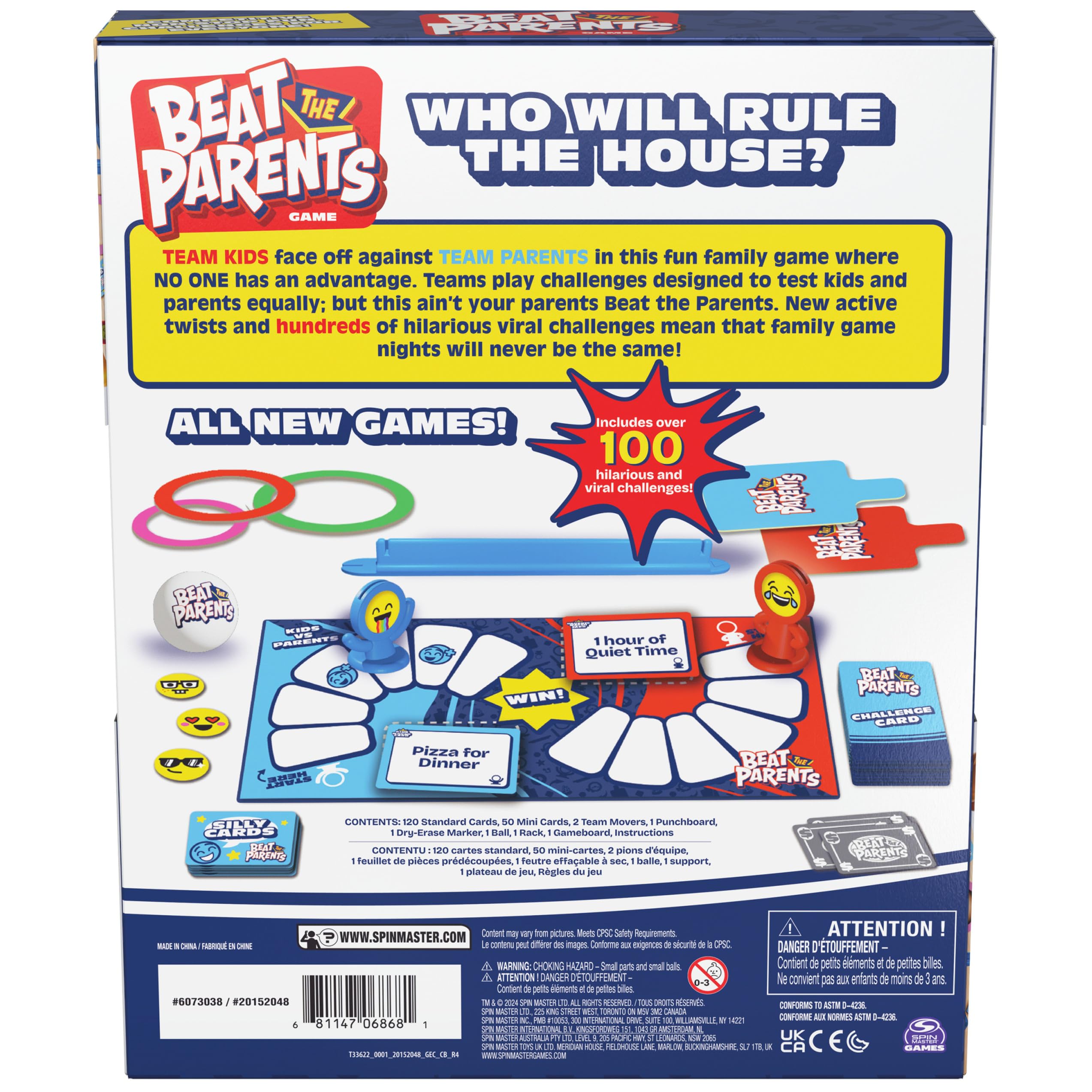 Beat the Parents 2025 Edition – New Challenges & Cards for Family Game Night
