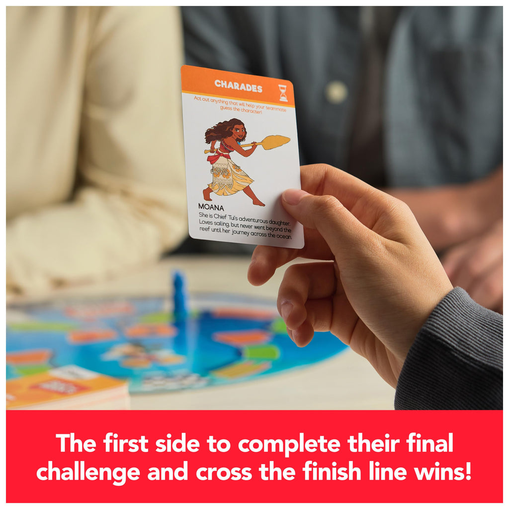 Beat the Parents Disney Edition Board Game – 150 Drawing & Active Challenges for Kids & Adults