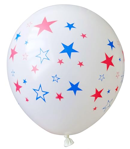 Beaumode 139-Piece Patriotic Balloon Arch Garland Kit - Red White Blue for 4th of July & More