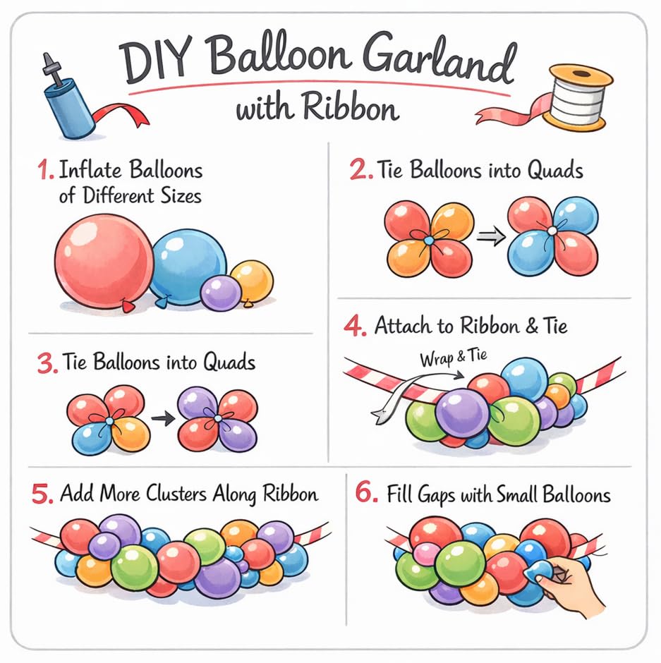 Beaumode 158-Piece Pastel Easter Balloon Arch Garland Kit – Bunny & Daisy Accents for Spring Parties