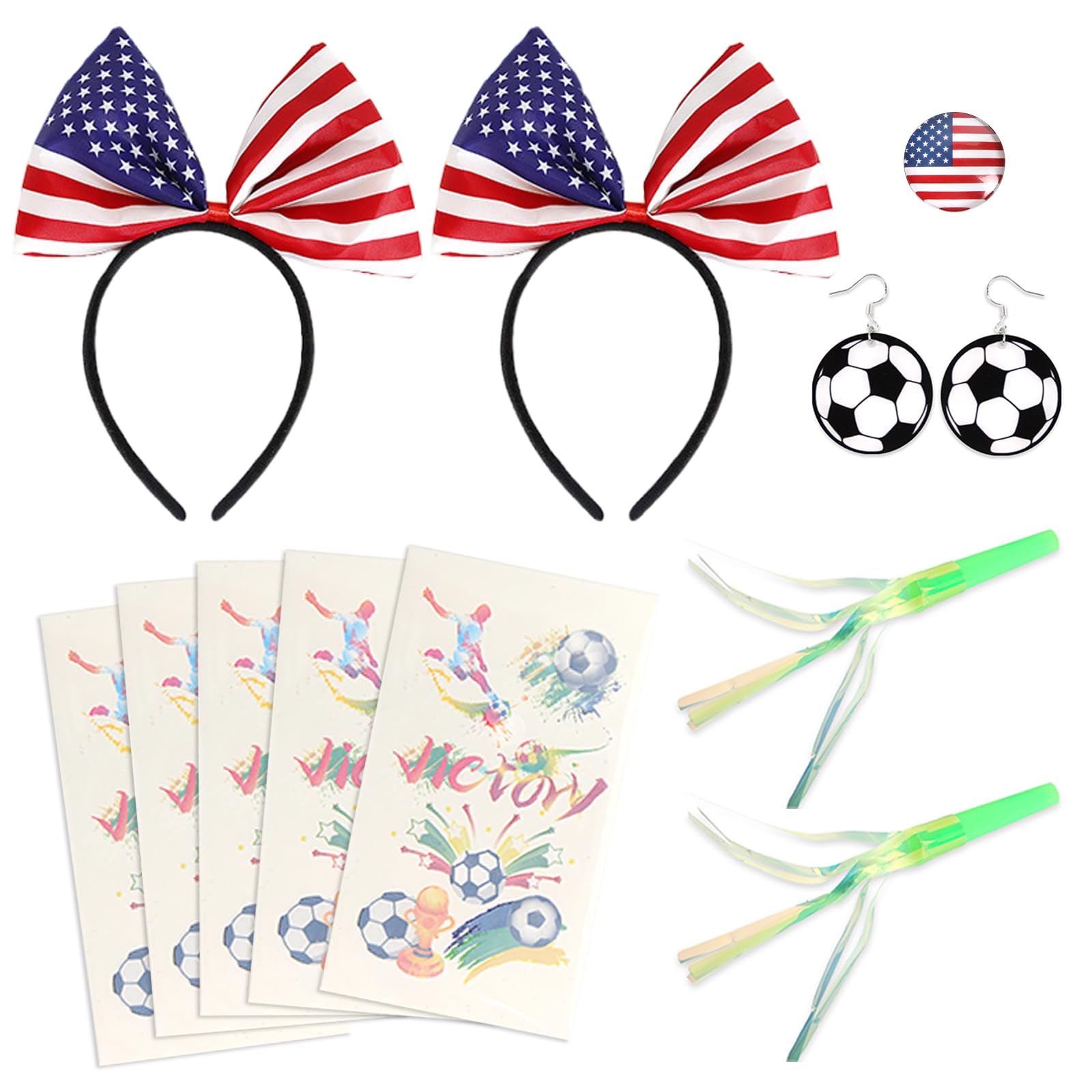 Bekecidi 2026 Soccer Couple Fan Kit – Complete 5-in-1 His & Hers Gear for Game Day