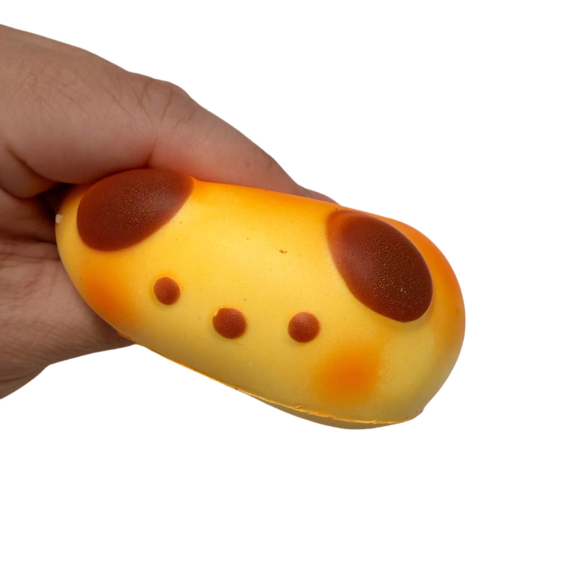 BELLYDOG Cute Animal Bread Series Squishy - Bread Dog Stress Toy, Food Grade TPR, Scented Soft Fidget Toy