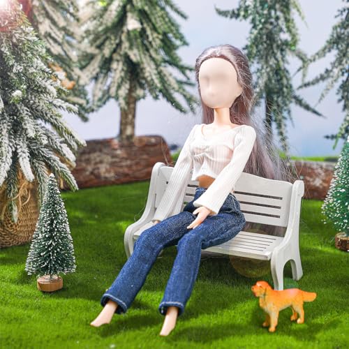 Bencailor 8-Piece Doll Clothing Set for 11.8-Inch Dolls - Summer Tops, Denim Pants & Dresses in Vibrant Colors