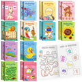 BenLouis 24 Pack Mini Activity Books for Kids Ages 4-8-12 – Small Puzzle Books for Party Favors, Goodie Bags, Classroom Rewards