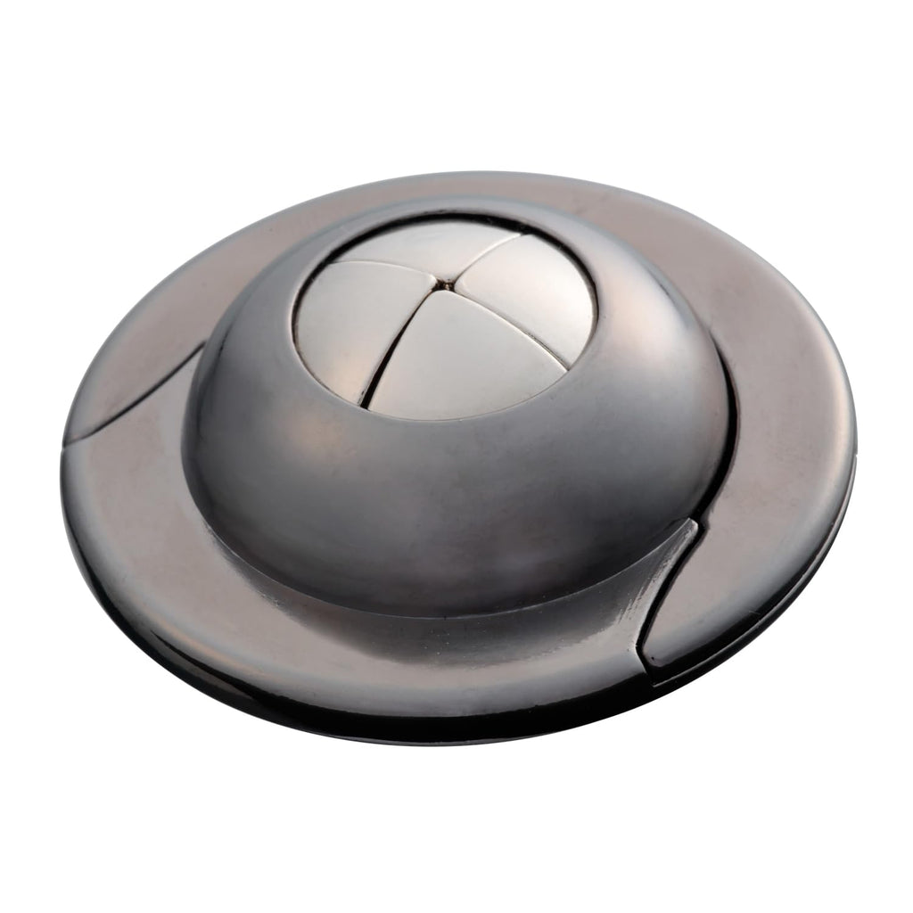 BePuzzled Hanayama UFO Metal Brainteaser Puzzle – Mensa Rated Level 6 Challenge for Ages 12+