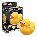 BePuzzled Original 3D Crystal Rubber Duck Puzzle – 43 Interlocking Translucent Pieces