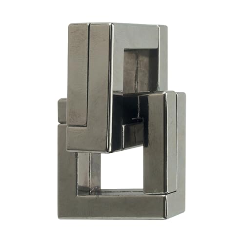 BePuzzled Quartet Hanayama Metal Brainteaser Puzzle – Level 6, Ages 12+