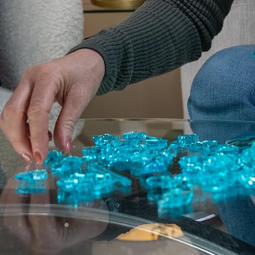 BePuzzled Squirrel 3D Crystal Puzzle - 54 Piece Translucent Brain Teaser for Ages 12+