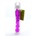 Bescon Mini Translucent Polyhedral RPG Dice Set 10mm - Transparent Purple D4-D20 in Tube