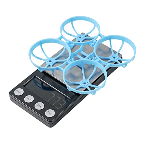 BETAFPV Meteor75 Pro Brushless Whoop Frame – 2-Pack (Black & Blue) – Triangle Motor Mount, 45mm Prop Support, Larger Battery Slot