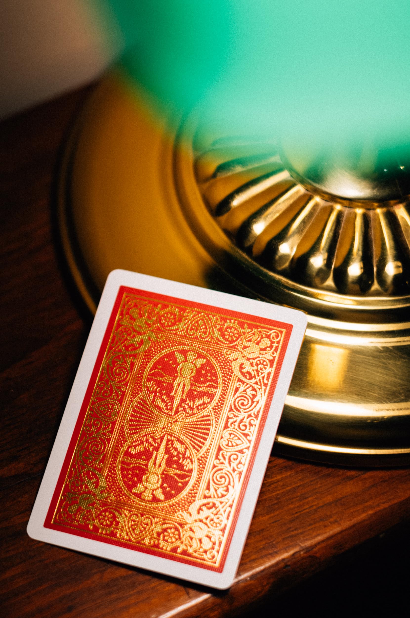 Bicycle 140th Anniversary Playing Cards - Special Edition Red & Gold Foil Deck