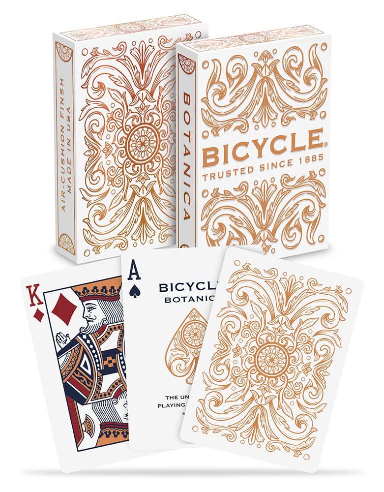 Bicycle Botanica Premium Playing Cards – Single Deck with Copper Foil