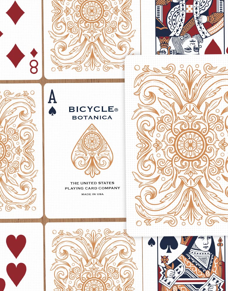 Bicycle Botanica Premium Playing Cards – Single Deck with Copper Foil