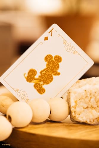 Bicycle Disney Mickey Mouse Black and Gold Playing Cards with Metalluxe Foil
