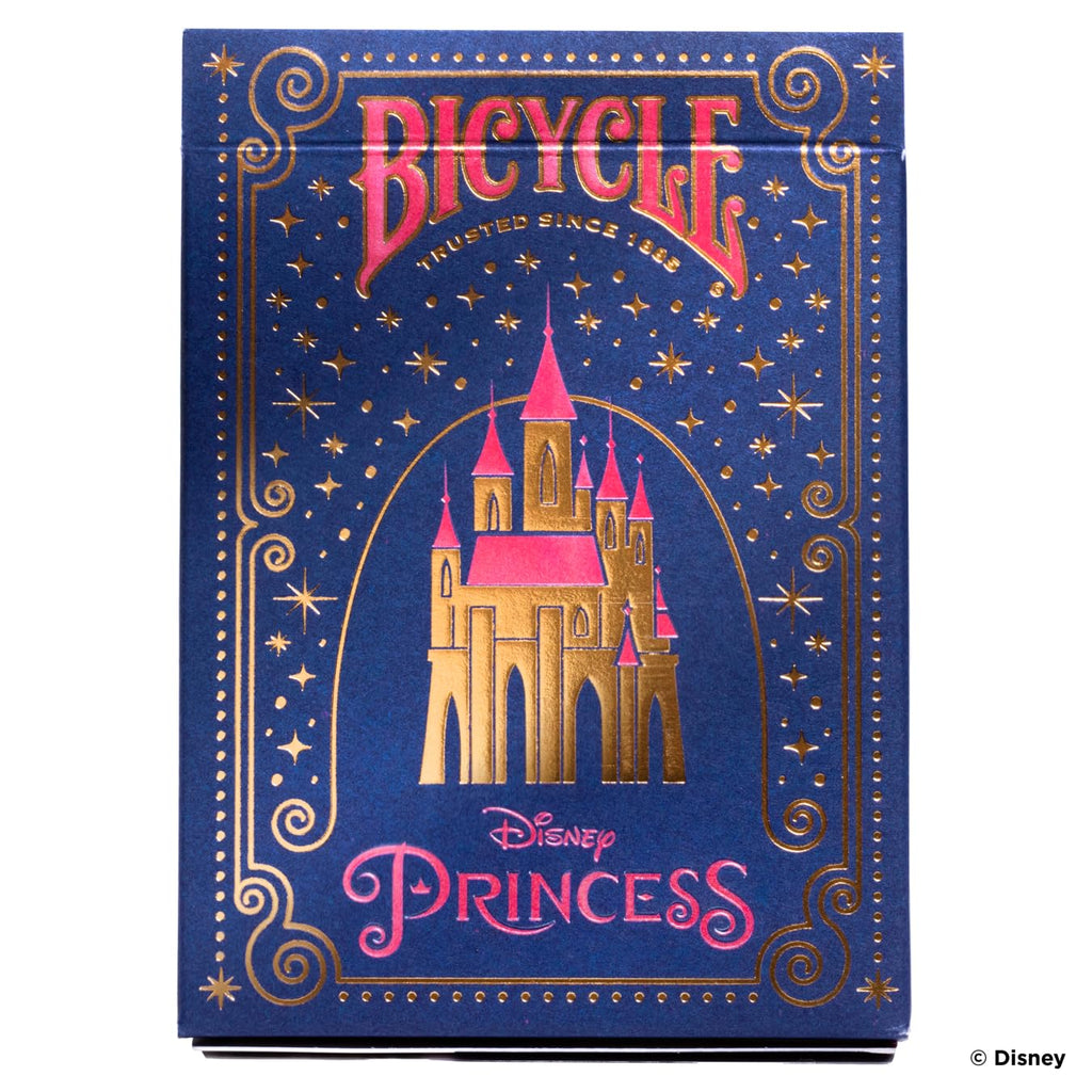 Bicycle Disney Princess Playing Cards – Pink or Blue Deck with 12 Princess Court Cards