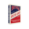 Bicycle Spotter WWII Aircraft Playing Cards – Blue Reproduction Deck with Rider Back, 52 Cards