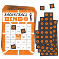 Big Dot of Happiness Basketball Bingo Game – Let the Madness Begin – 18 Cards for College Basketball Parties