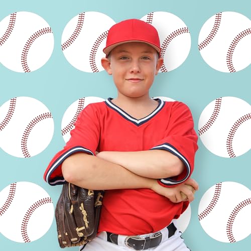 Big Dot of Happiness Batter Up Baseball Party Decorations - 20 Double-Sided Cut-Outs, 7.75 Inch