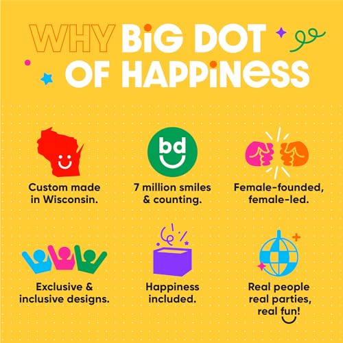 Big Dot of Happiness Poop Emoji Mini Cone Party Hats – Set of 8 for Poop-Themed Parties