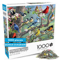 Birds in an Orchard 1000-Piece Jigsaw Puzzle by Buffalo Games | Hautman Brothers Art, Includes Poster, 26.75 x 19.75 in