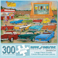 Bits and Pieces – 300 Piece Jigsaw Puzzle – Drive Inn - Classic Americana by Kay Lamb Shannon (18" x 24")
