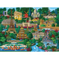 Bits and Pieces 300-Piece Jigsaw Puzzle – Paris City View by Joseph Burgess (18x24 Inches)