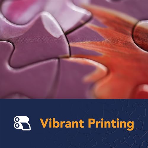 Bits and Pieces Birdbath Haven 500 Piece Jigsaw Puzzle – 18x24 Inch Finished Size