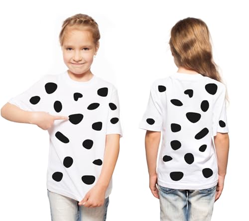 Black Felt Dalmatian Spots – 216 Self-Adhesive Circles for Costumes and DIY Crafts