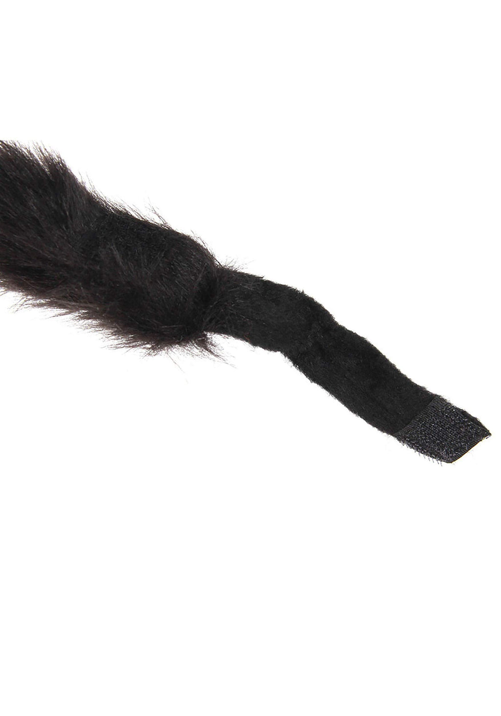 Black & Pink Cat Ears, Collar & Tail Kit - Velvet Headband, Bell Collar, Adjustable Faux Fur Tail