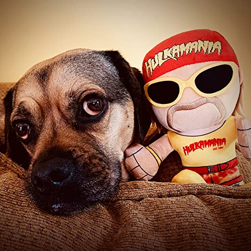 Bleacher Creatures WWE Hulk Hogan 8" Kuricha Sitting Plush - Soft Chibi-Style Toy