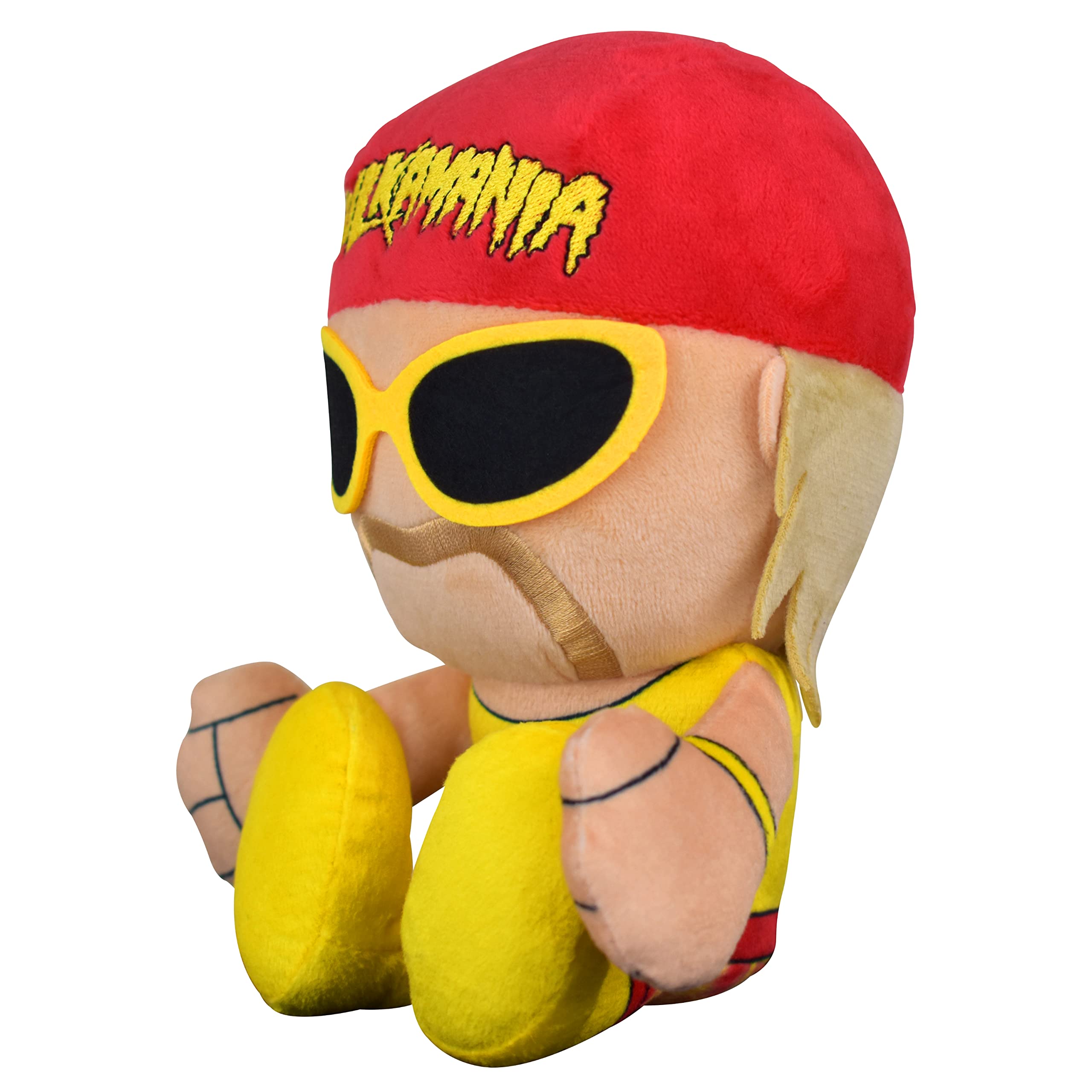 Bleacher Creatures WWE Hulk Hogan 8" Kuricha Sitting Plush - Soft Chibi-Style Toy