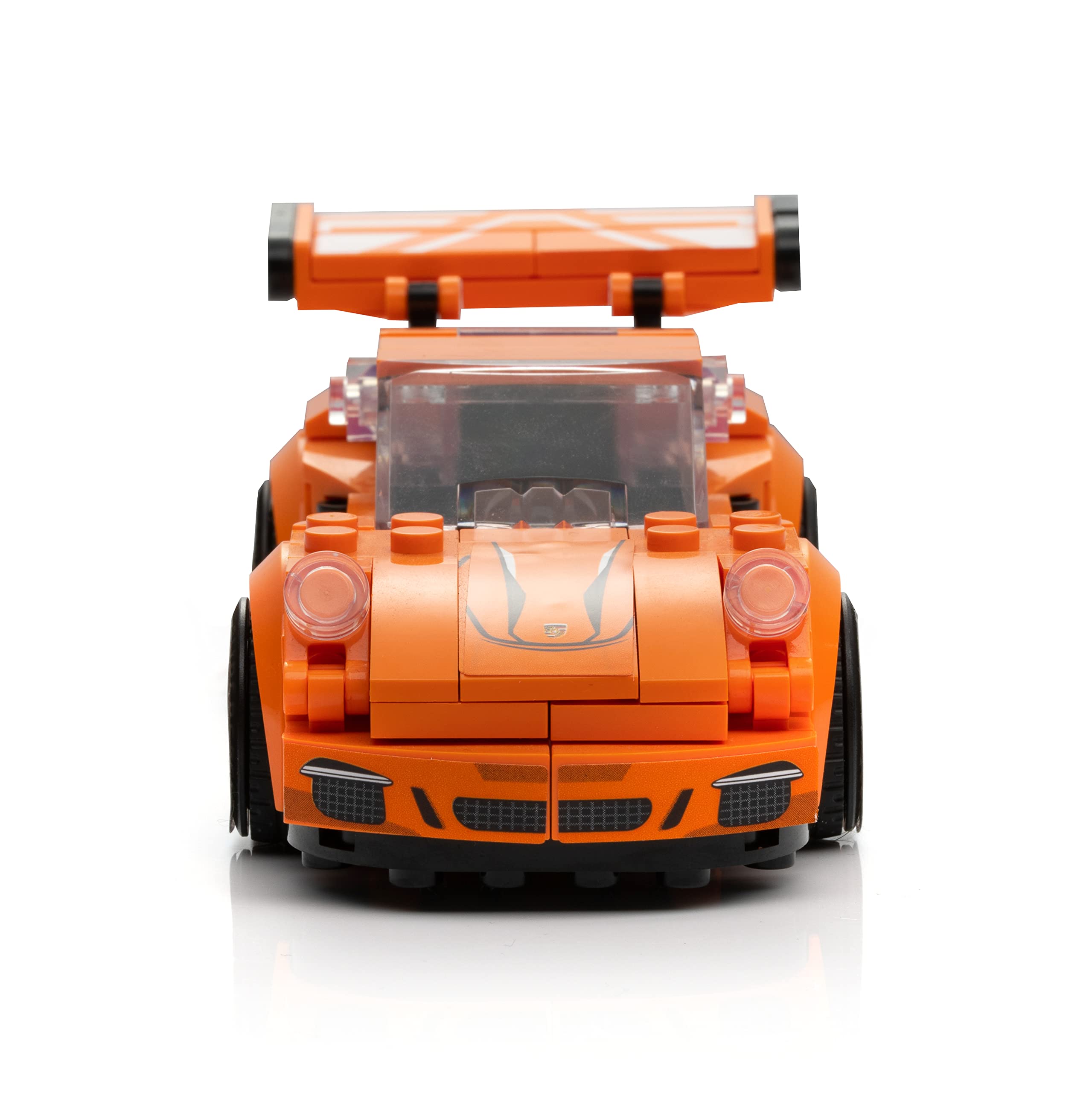 Block Builder 911 Racing Car Building Block Set – 230-Piece Brick Kit for Kids and Adults