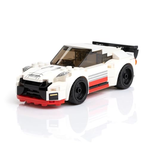Block Builder Racing Car Building Block Set – 229 Pieces for Kids and Adults