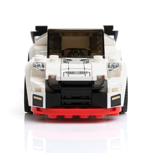 Block Builder Racing Car Building Block Set – 229 Pieces for Kids and Adults