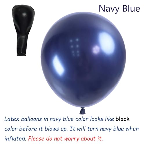 Blue 24th Birthday Decoration Set for Men – 31 Pieces with Banner, Foil & Latex Balloons